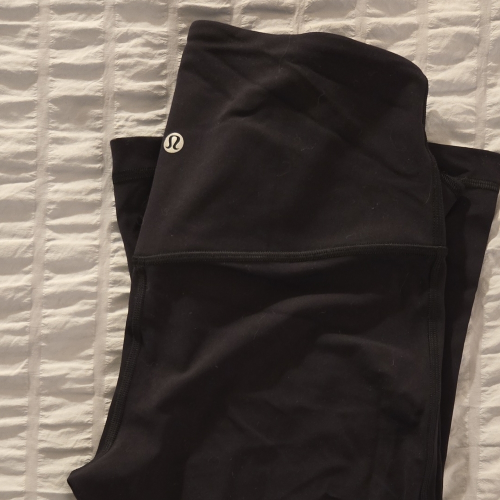 Lululemon Align Mini Flare 32in Inseam Black Leggings
